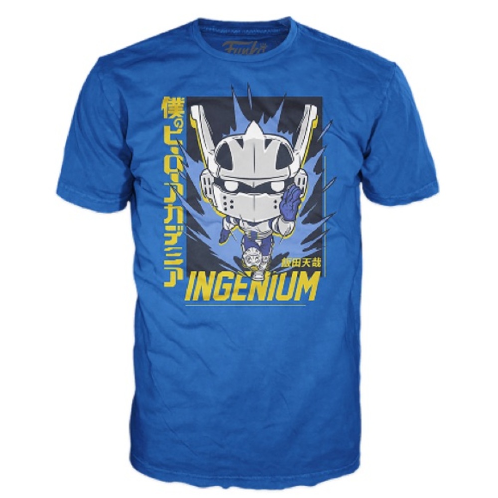 Vaulted New OOB Tenya Ida Funko Pop Tee Unisex PPG$90 ⭐️My Hero Academia Anime⭐️
